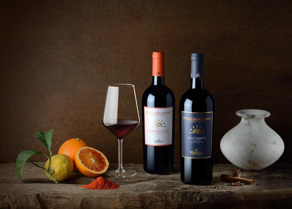 Nápoje v ubytovaní Agriturismo Poggio Al Tufo