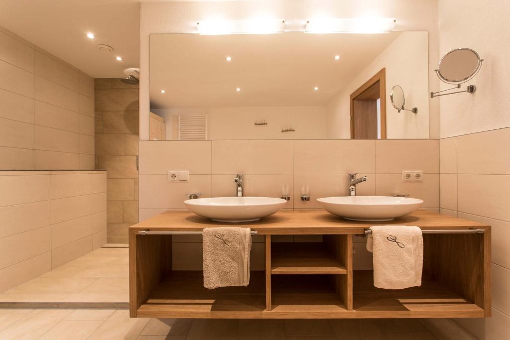 Kúpeľňa v ubytovaní Slow Living Suite - Ferienwohnung mit privater Sauna & Garten