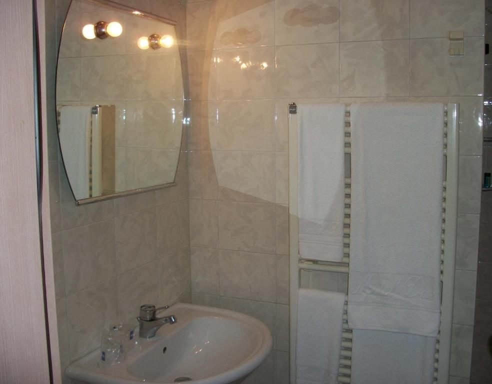 Koupelna v ubytování Hotel Motel 2