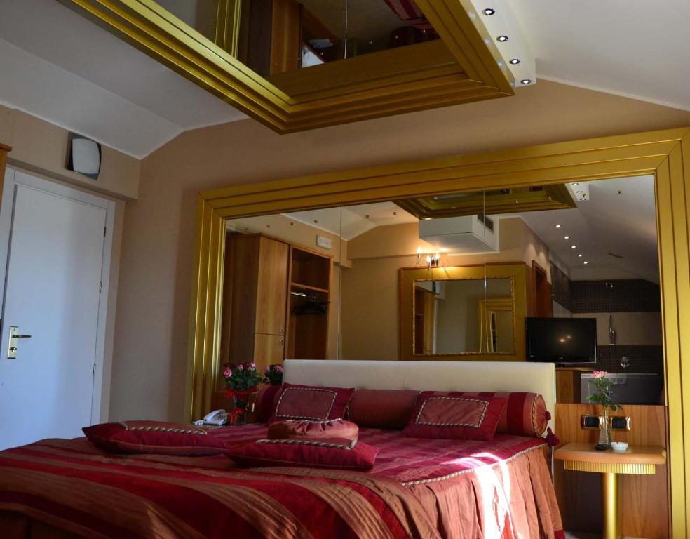 Postel nebo postele na pokoji v ubytování Hotel Motel 2