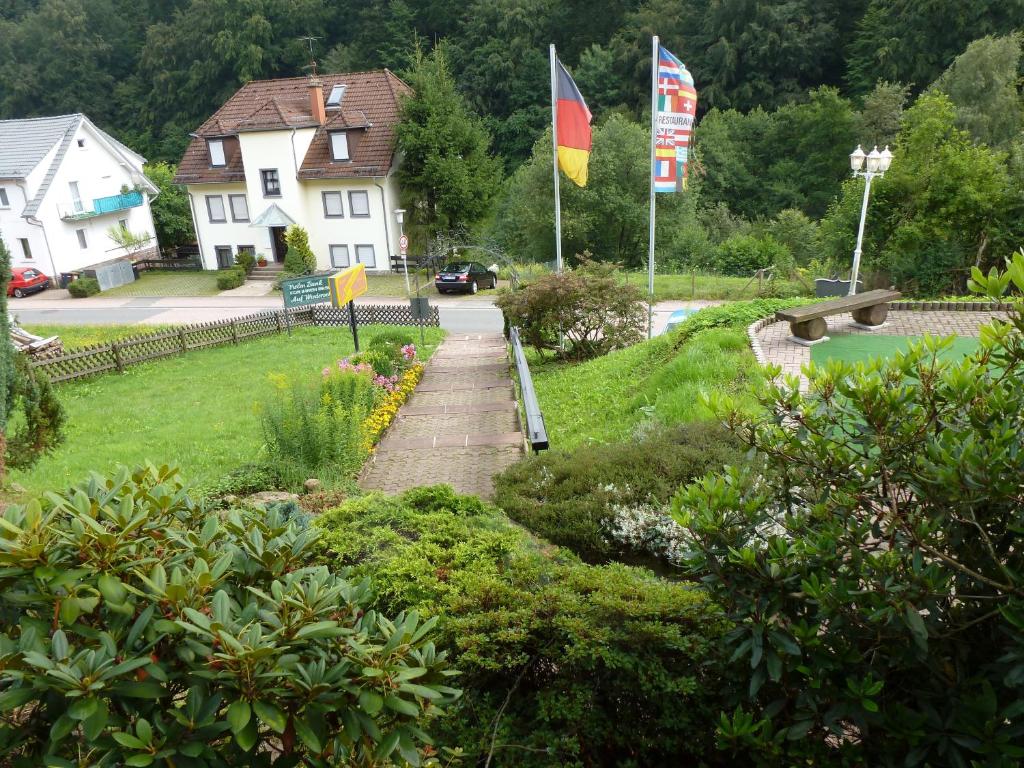 Zahrada ubytování Waldschlösschen