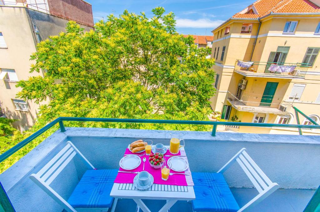 Balkón nebo terasa v ubytování Guest house Levanda