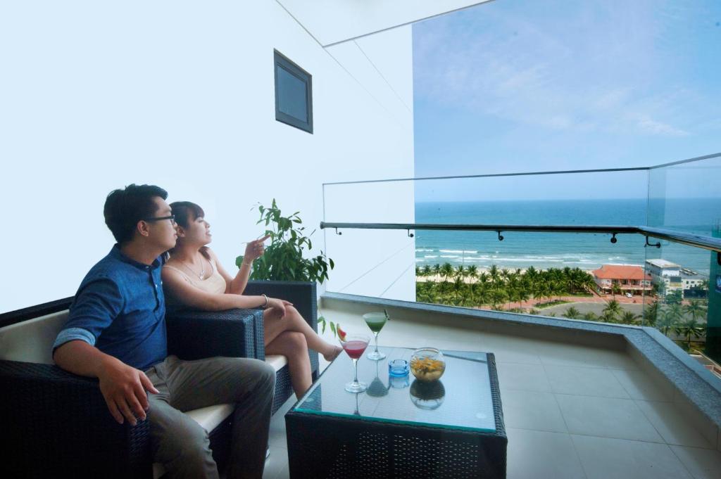 Nespecifikovaný výhled na moře nebo výhled na moře při pohledu z hotelu