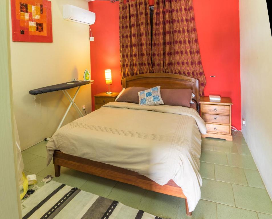 Postel nebo postele na pokoji v ubytování Sunset Villa