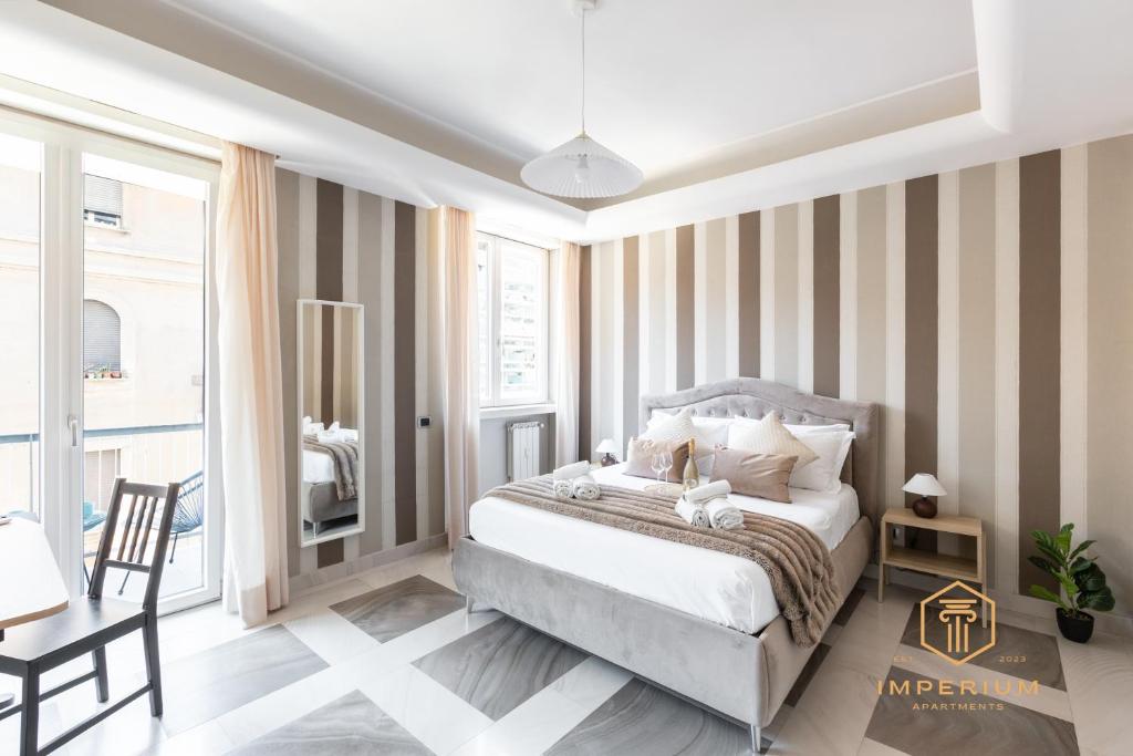 Imperium Testaccio Retreat - up to 7 pax, 2 balconies, 15 min to trastevere and metro station