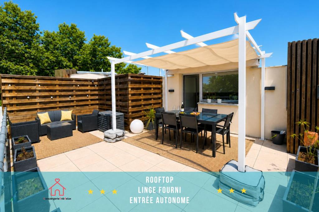 " Rooftop Barcelone " Terrasse - Wifi - TV