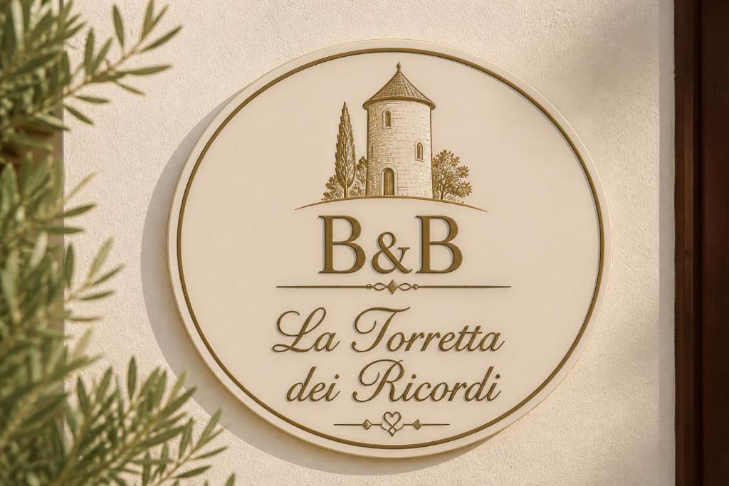 a framed picture of a church on a wall at B&B La Torretta dei Ricordi in Formigine