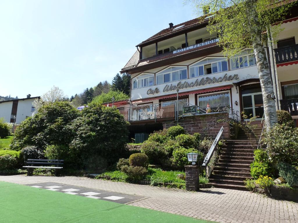 Zahrada ubytování Waldschlösschen