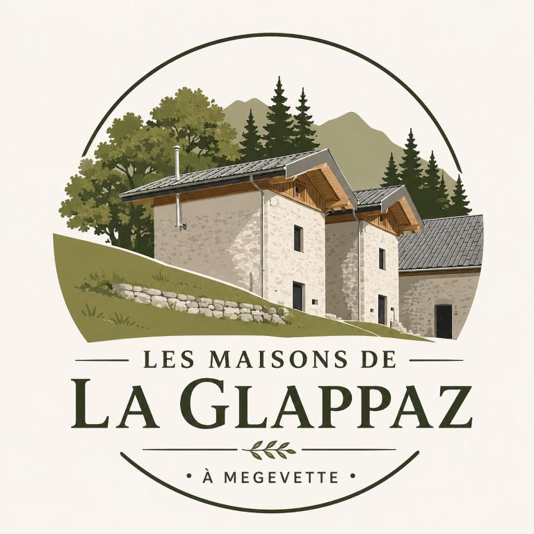 a logo for las missions be la clapapa at Les Maisons de la Glappaz in Mégevette