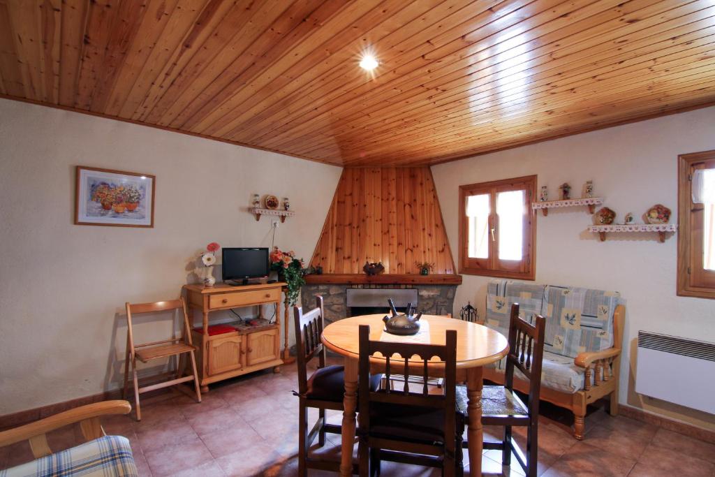 Posezení v ubytování Cal Puxica