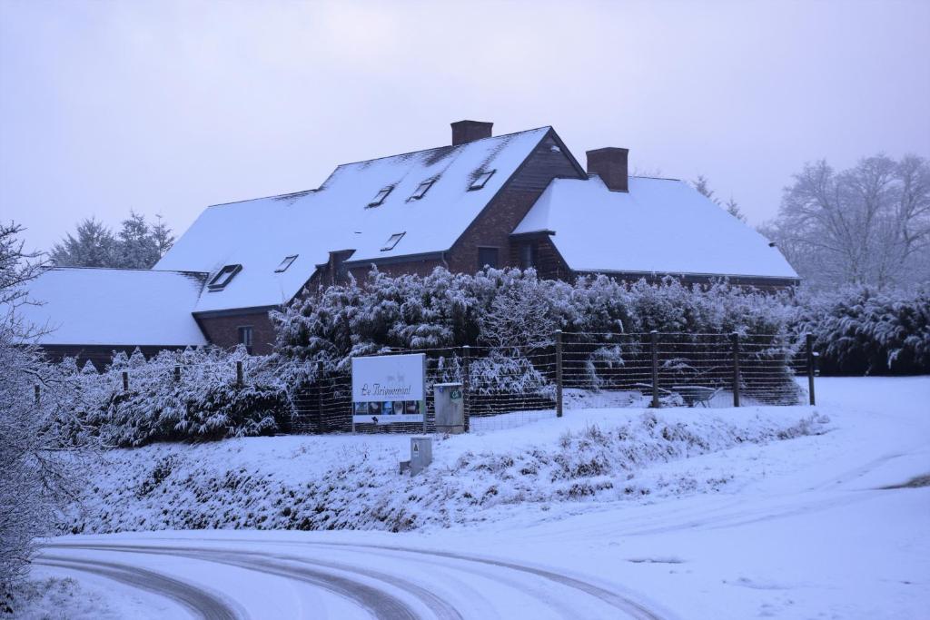 B&B Le Briquemont v zimě