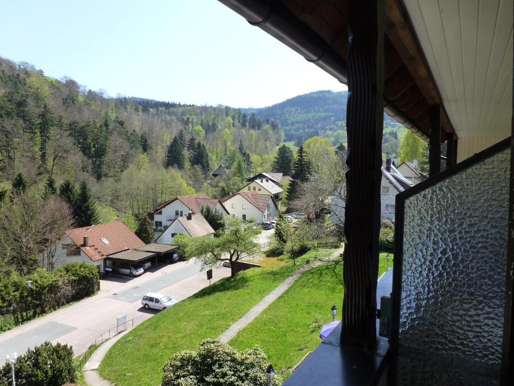 Nespecifikovaný výhled na hory nebo výhled na hory při pohledu z hotelu