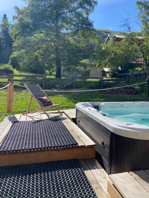 Chalet L Olan 15p Emplacement exceptionnel grand terrain – photo 9