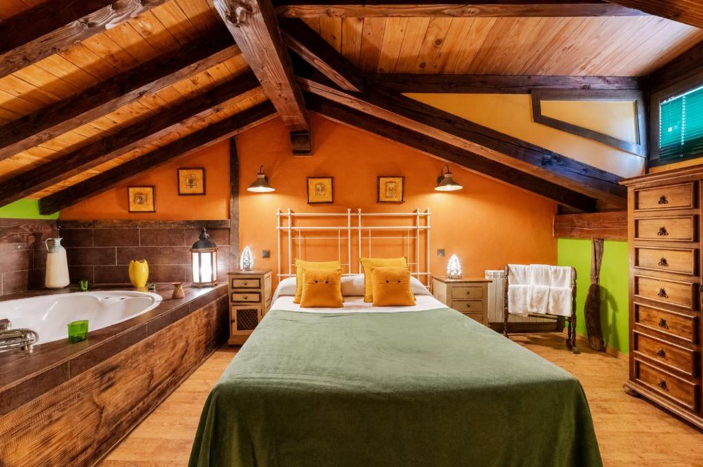 Apartamentos Rurales & Spa La Bárcena - Apartment Mit Zwei Schlafzimmern