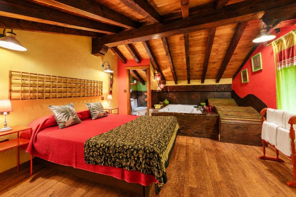 Apartamentos Rurales & Spa La Bárcena - Apartment Mit Zwei Schlafzimmern