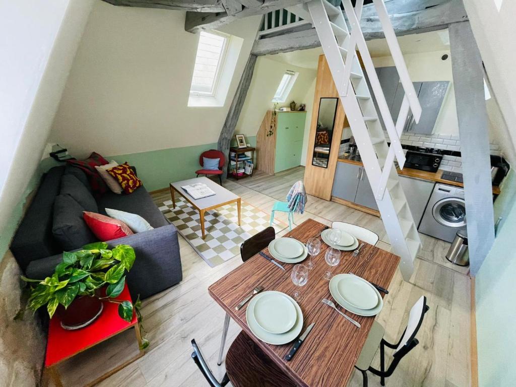 Duplex en plein cœur de Rouen - 437