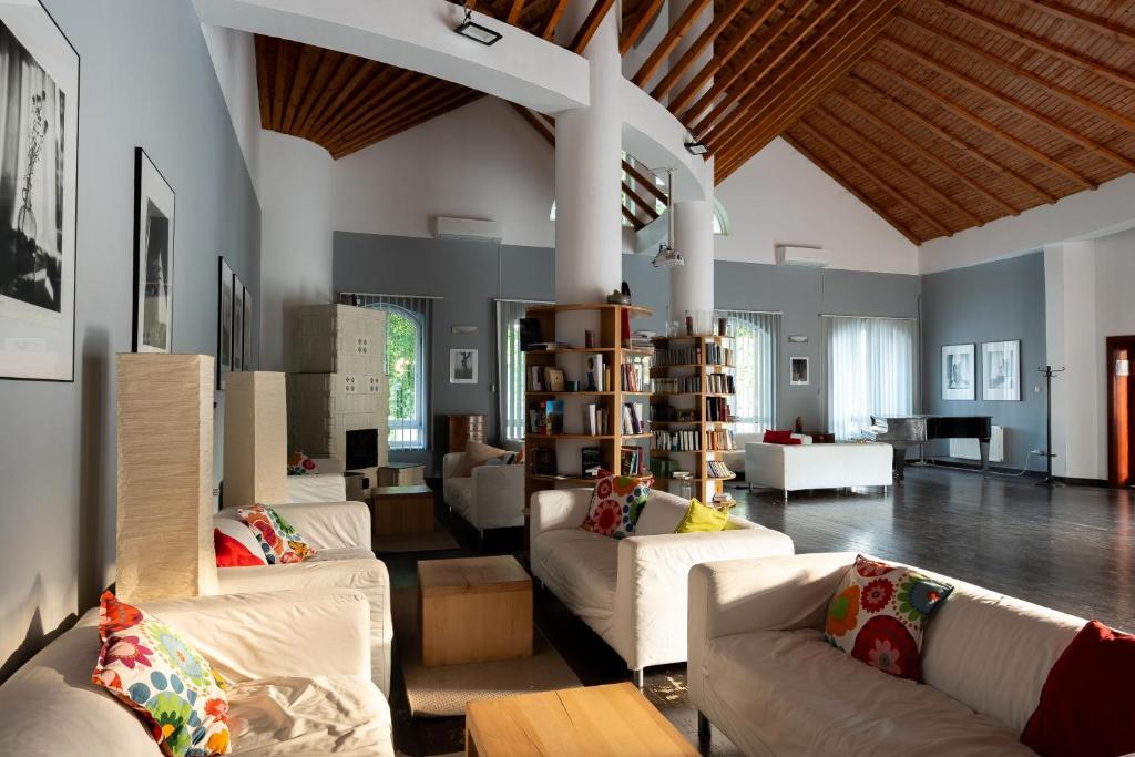 Zona d'estar a Posticum Guesthouse
