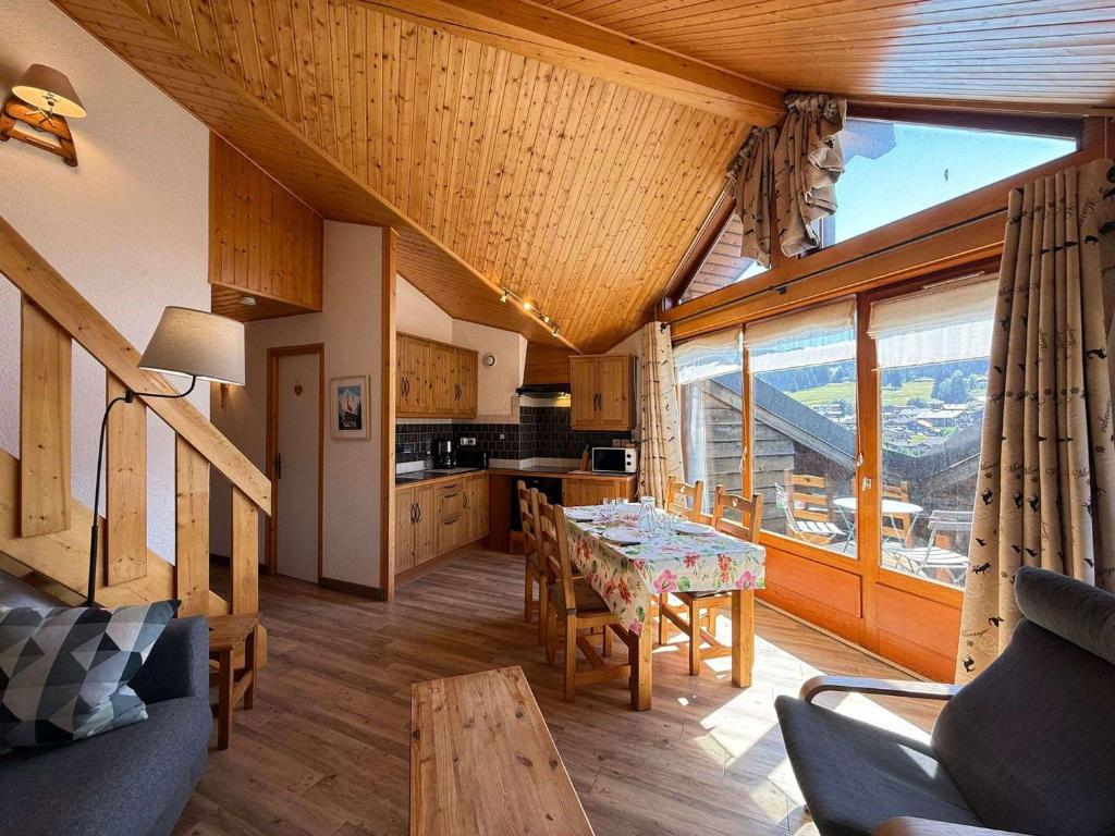 Appartement cosy aux Gets avec balcon et parking
