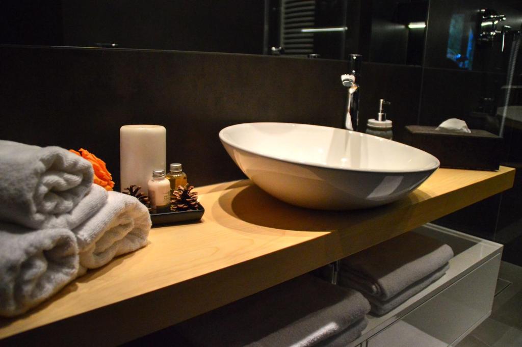 Kúpeľňa v ubytovaní Atelier Zakopane Apartamenty pod Giewontem