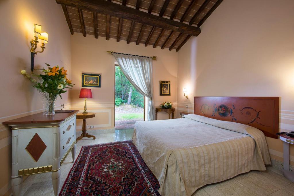 Posteľ alebo postele v izbe v ubytovaní Il Piccolo Castello