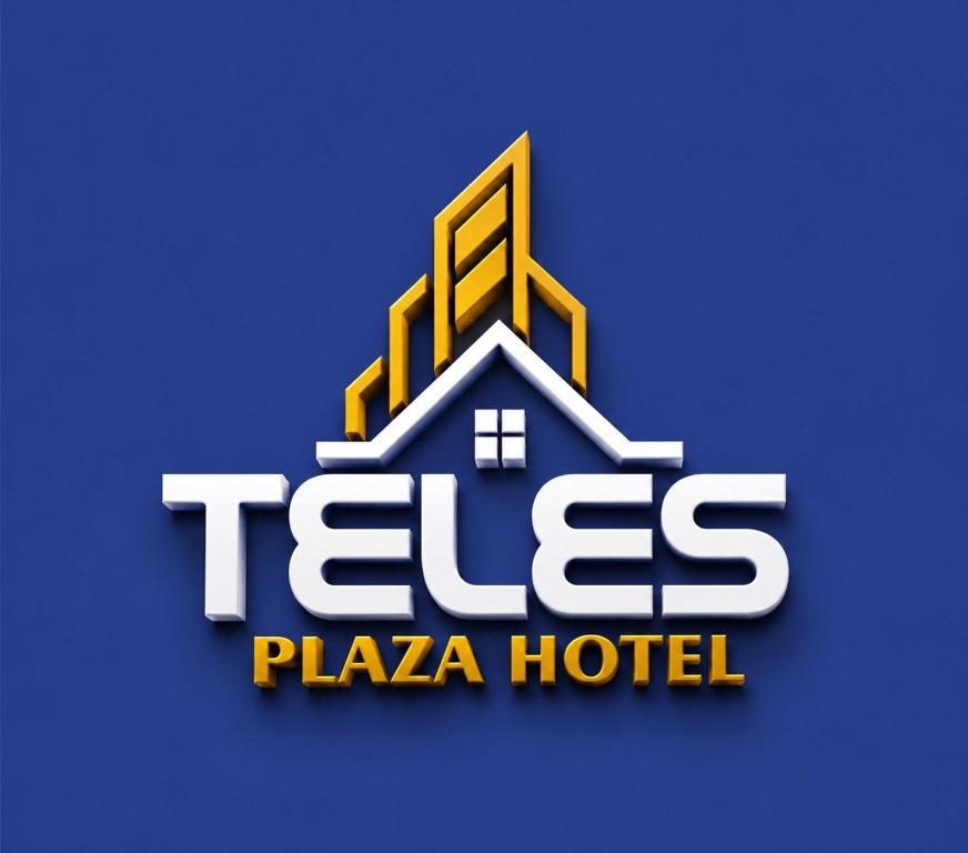 a logo for a hotel with the words tales plaza hotel at Teles Plaza Hotel in Macacos