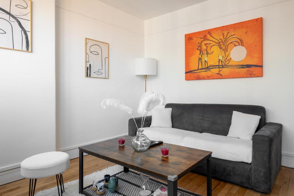 Bright 1BDR Retreat in Paris 15th