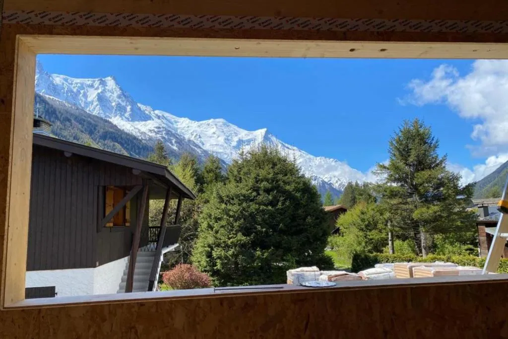 Chalet with breathtaking views of Mont Blanc