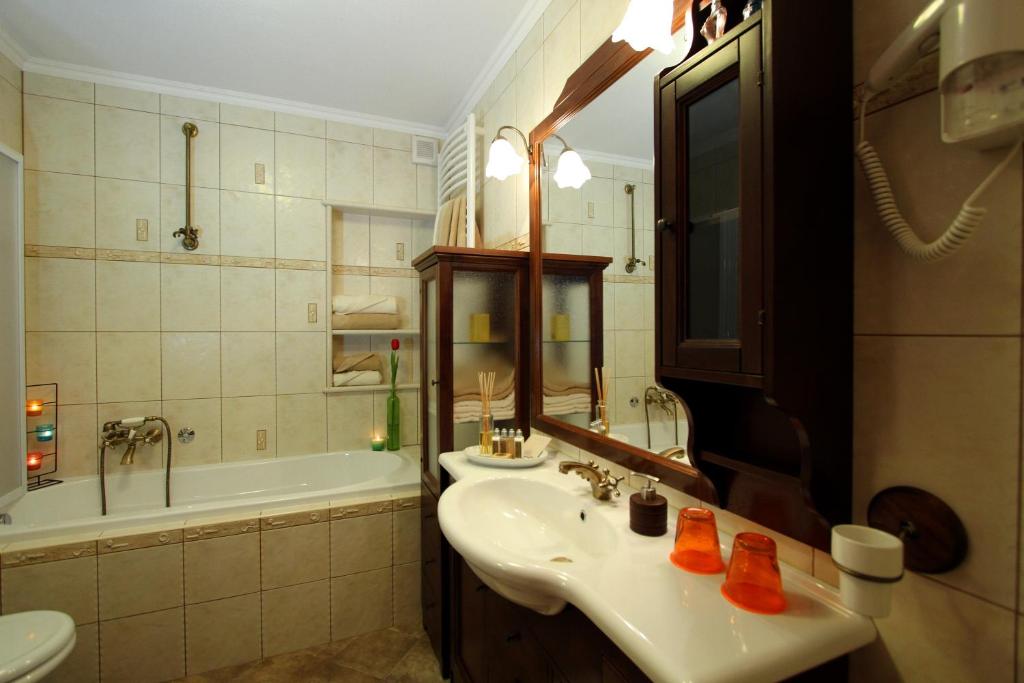 Koupelna v ubytování Apartment Splendid