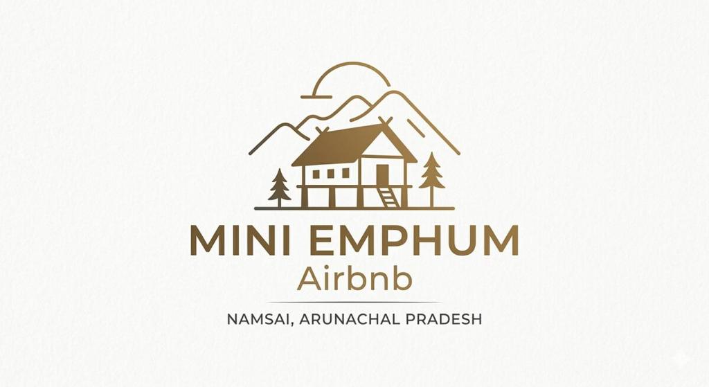 a logo for mini emigrant authority with a mountain at Mini Emphum 2BHK Apartment in Namsai