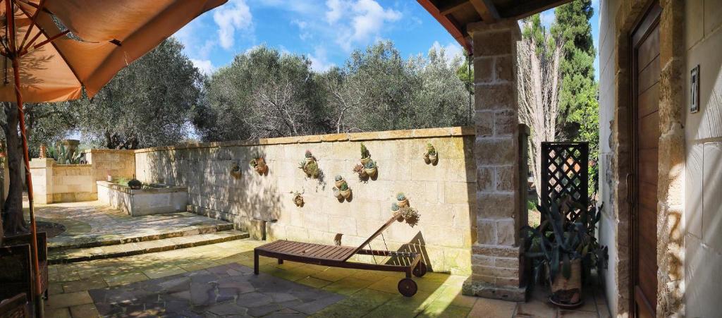Zahrada ubytování Masseria L'Uliveto Agri Resort