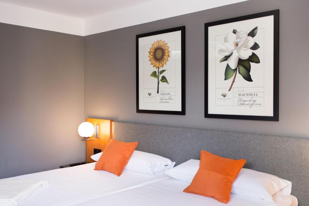 Cama o camas de una habitación en Hotel Malcom and Barret