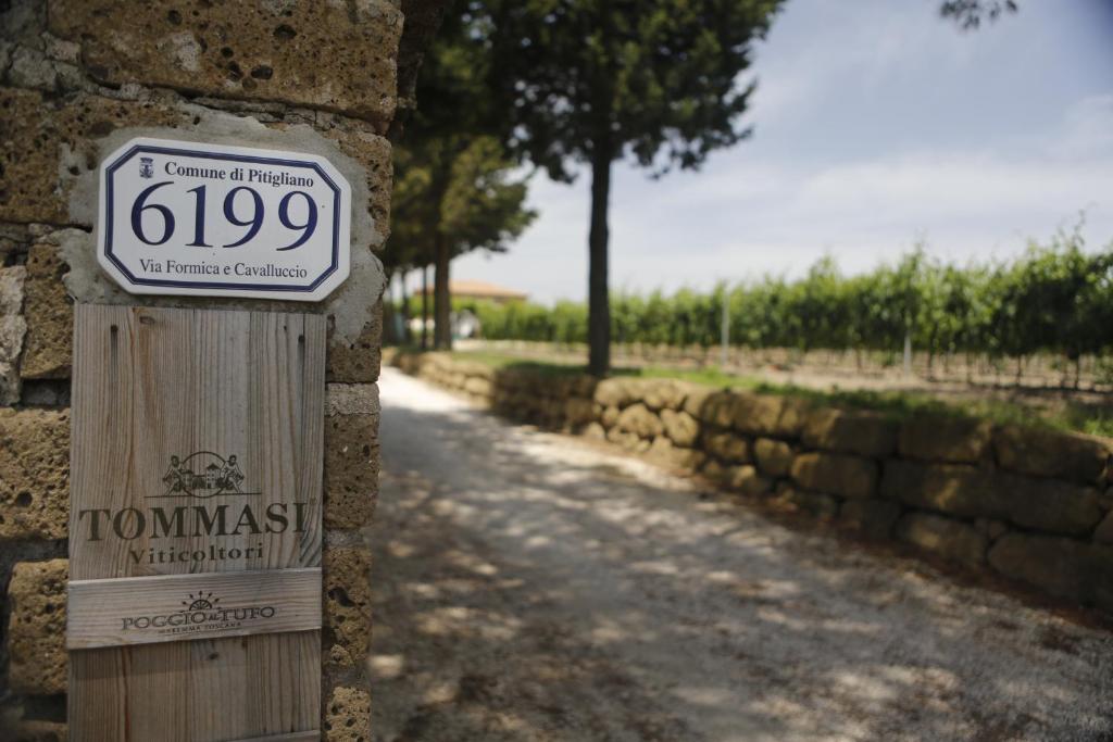 Certifikát, ocenenie alebo iný dokument vystavený v ubytovaní Agriturismo Poggio Al Tufo