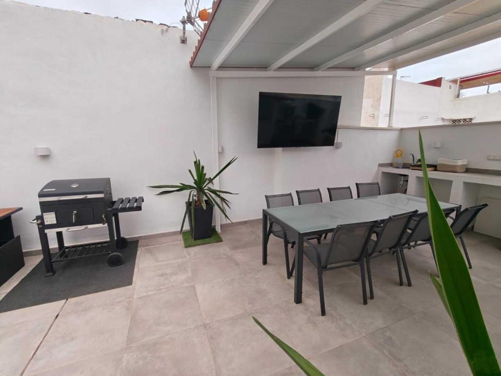 Huelin Beach House: Solárium a 200 m del Mar