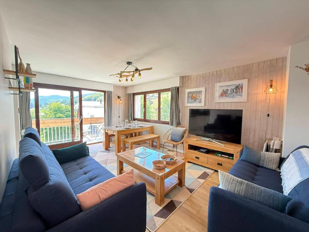 Appartement spacieux, centre calme, balcon, 6 pers.