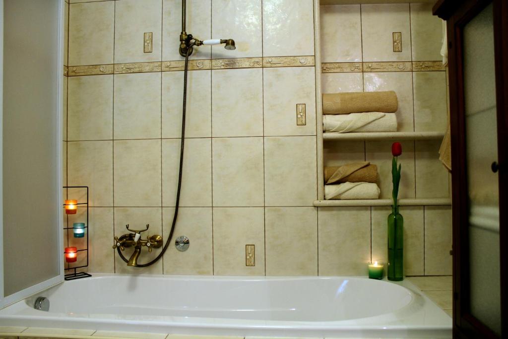 Koupelna v ubytování Apartment Splendid