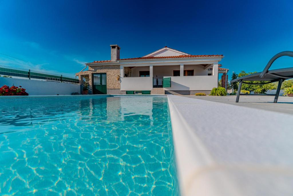 Mediterranean Oasis Villa with Private Pool & Summer Kitchen