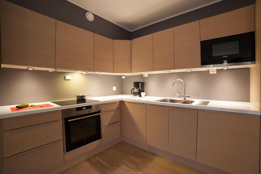 BJØRVIKA APARTMENTS, Damsgård Area, Bergen city center - Three-Bedroom Apartment