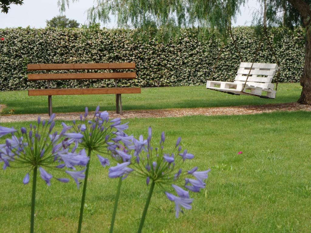 A garden outside Il Giardino delle Zagare