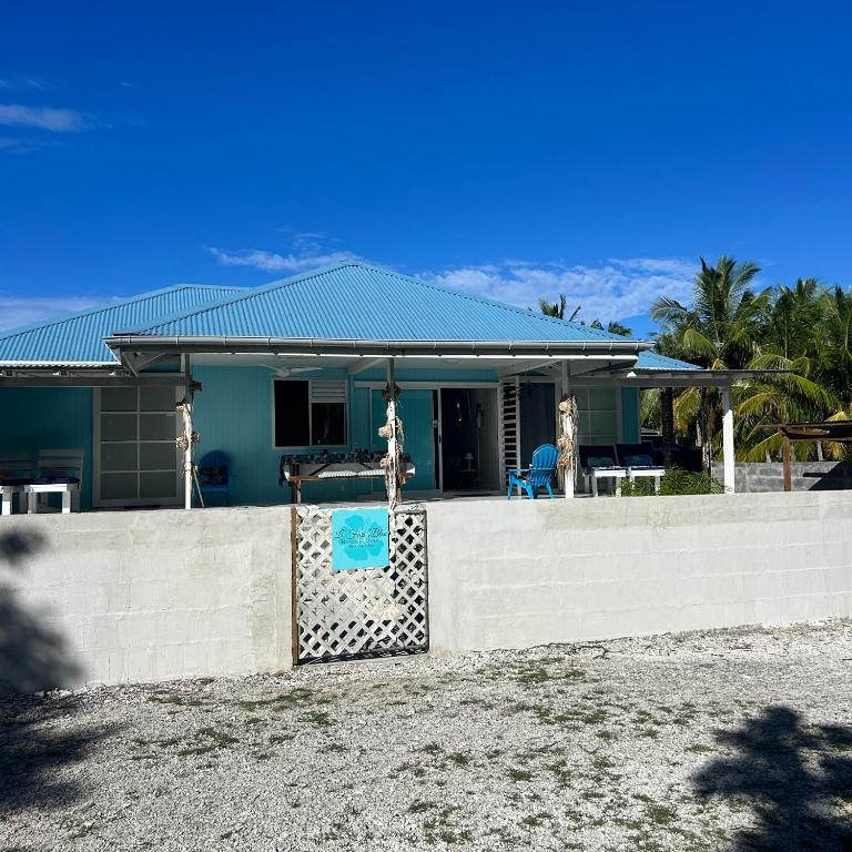 LE FARE BLEU DUO - 2 chambres climatisées pour 2 personnes - 1 salle de bain partagée - bord de lagon de Tiputa - Rangiroa - photo 8 - Rangiroa, Polynésie