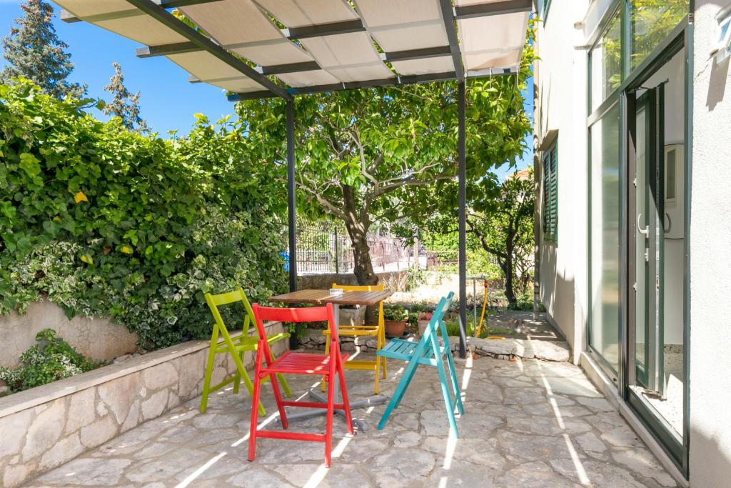 Apartments with parking space Supetar, Brac - 27508