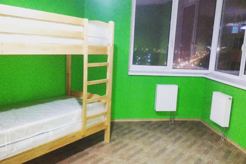 Postel nebo postele na pokoji v ubytování Yourhostel Saperka