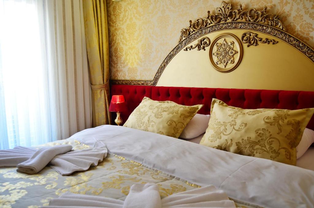 Postel nebo postele na pokoji v ubytování Balin Hotel - Special Category