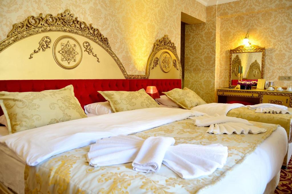 Postel nebo postele na pokoji v ubytování Balin Hotel - Special Category