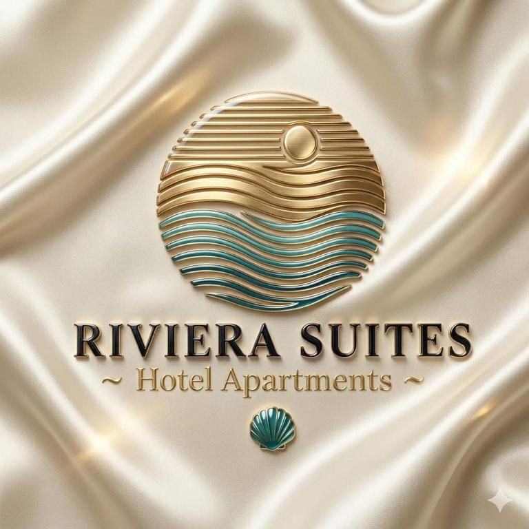 a logo for the riviera suites hotel apartments at Riviera Suites , Hotel Apartments in Sur