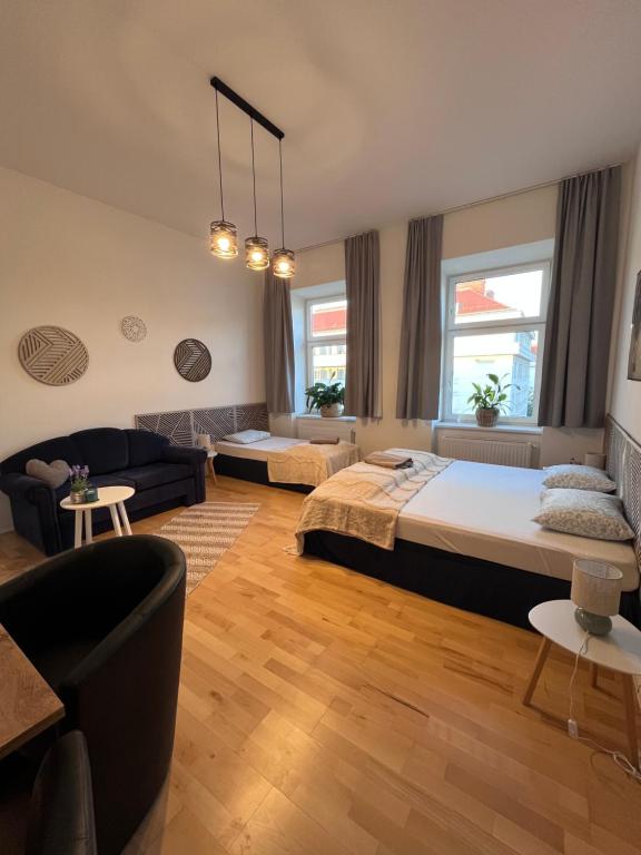 Bibi Apartment for 4, Wien HfB, FREE Parking, 7min by Metro to Centre