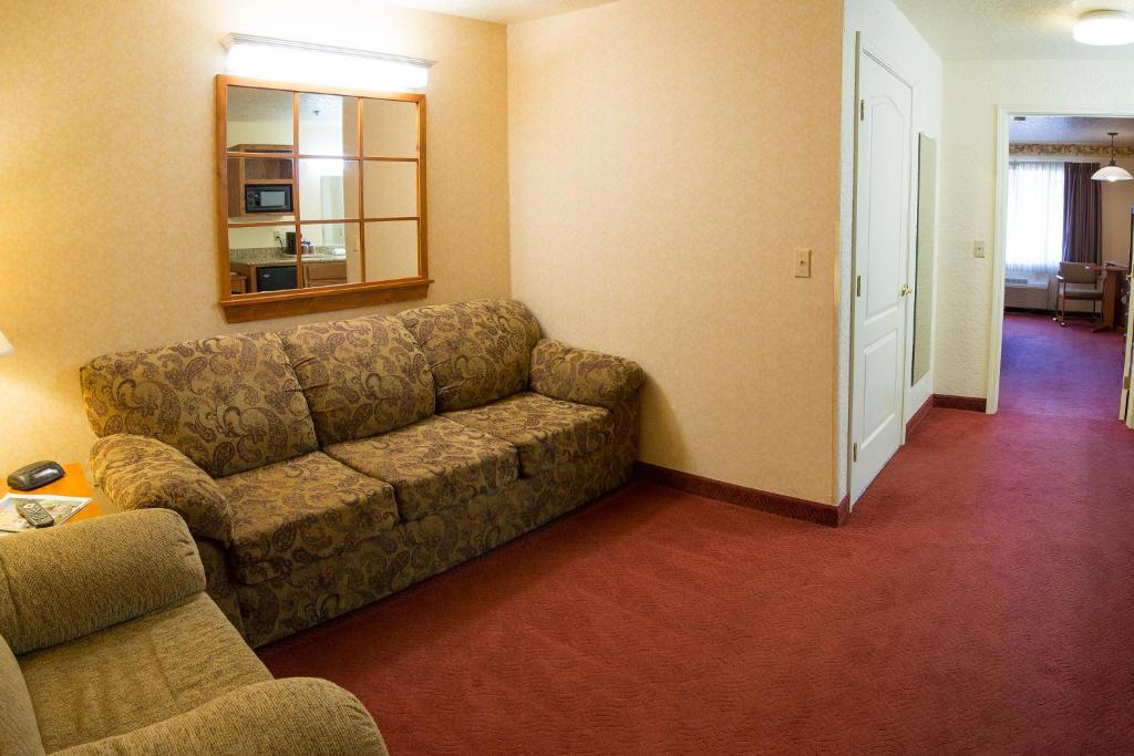 Posezení v ubytování Murphys Suites