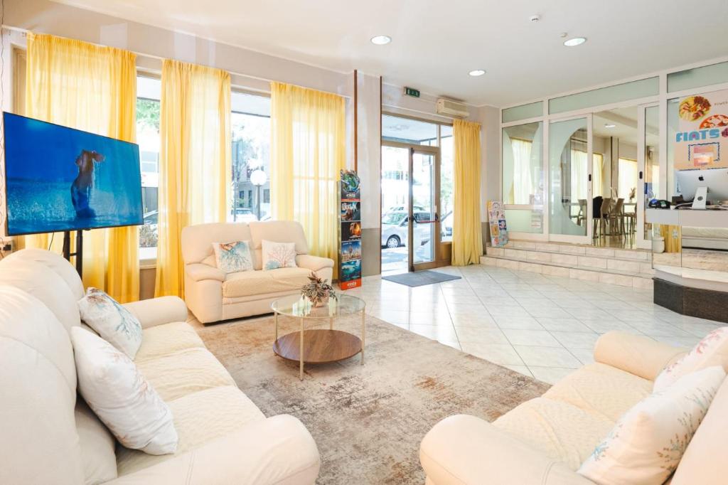 Zona d'estar a Hotel Galileo