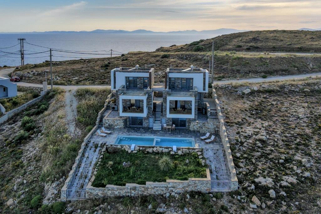 Naturlandskabet i nærheden af feriehuset
