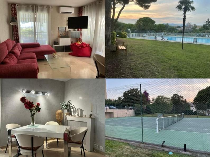 Superbe résidence avec piscine et tennis