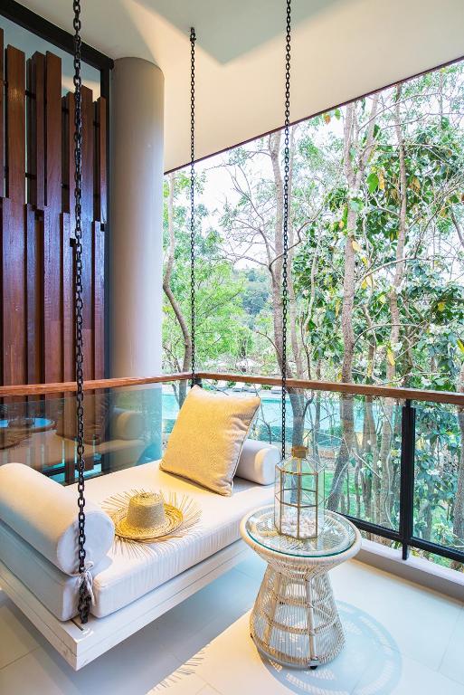 Postel nebo postele na pokoji v ubytování The Series Resort Khaoyai